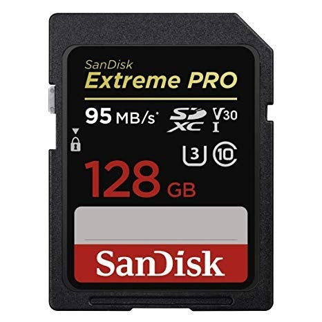 Memoria Sd Sandisk Extreme Pro 128gb Uhs-3 95mbps Para 4k
