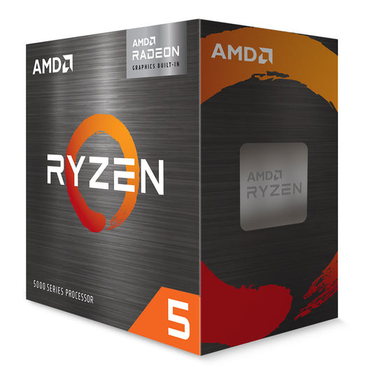 Procesador AMD Ryzen 5 5600G, 6-Core, 3,6Ghz (Max Boost 4,4Ghz), Socket AM4, Radeon Vega Graphics