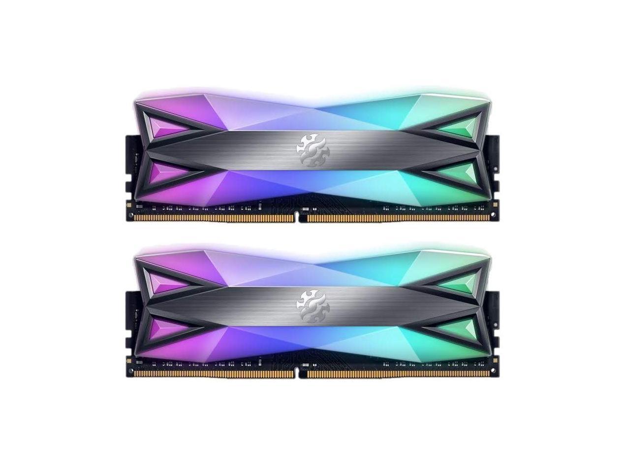 XPG SPECTRIX D60G RGB 32GB (2x16GB) DDR4 3600MHz CL18 GREY